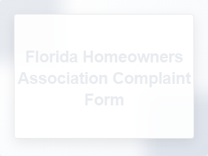 Florida Hoa Complaint Appeal Process